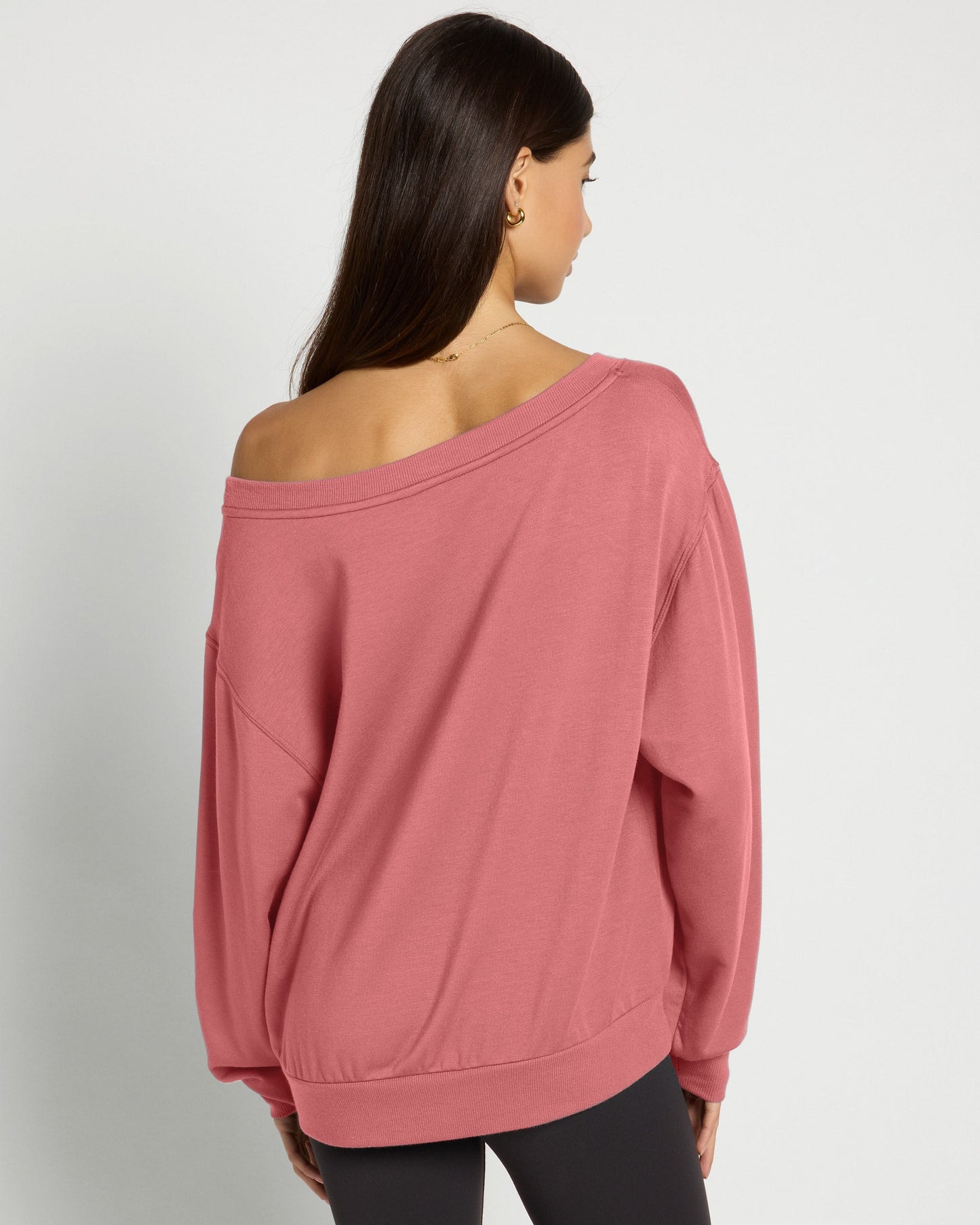 Flex Fleece One Shoulder Pullover
