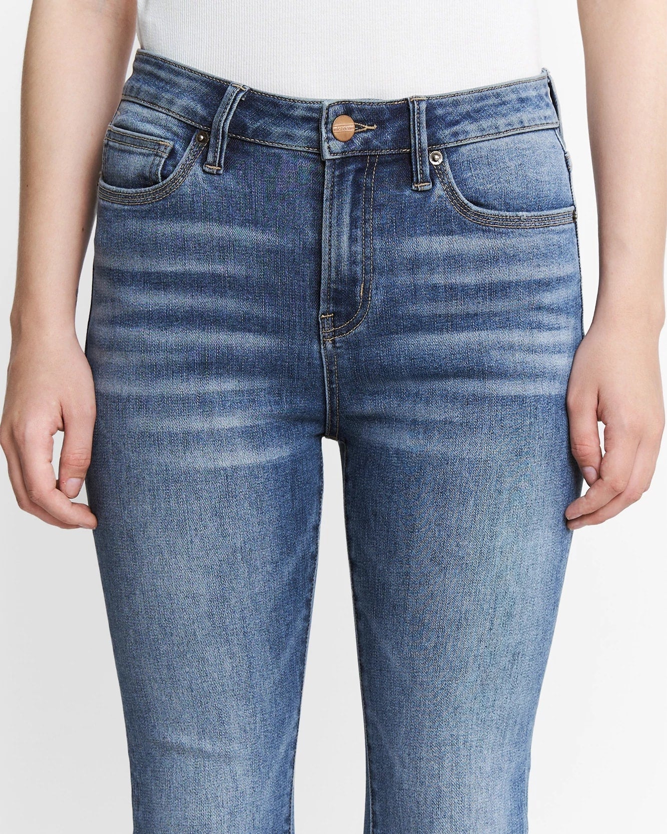 High Rise Bootcut Jeans