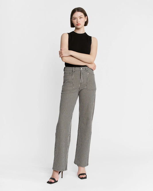 Super High Rise Loose Fit Straight Leg Jeans