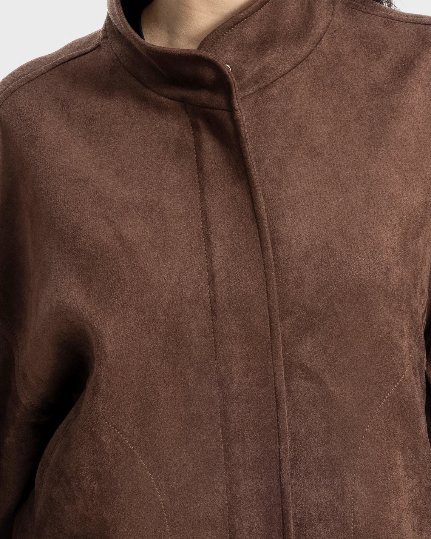Vegan Suede Jacket