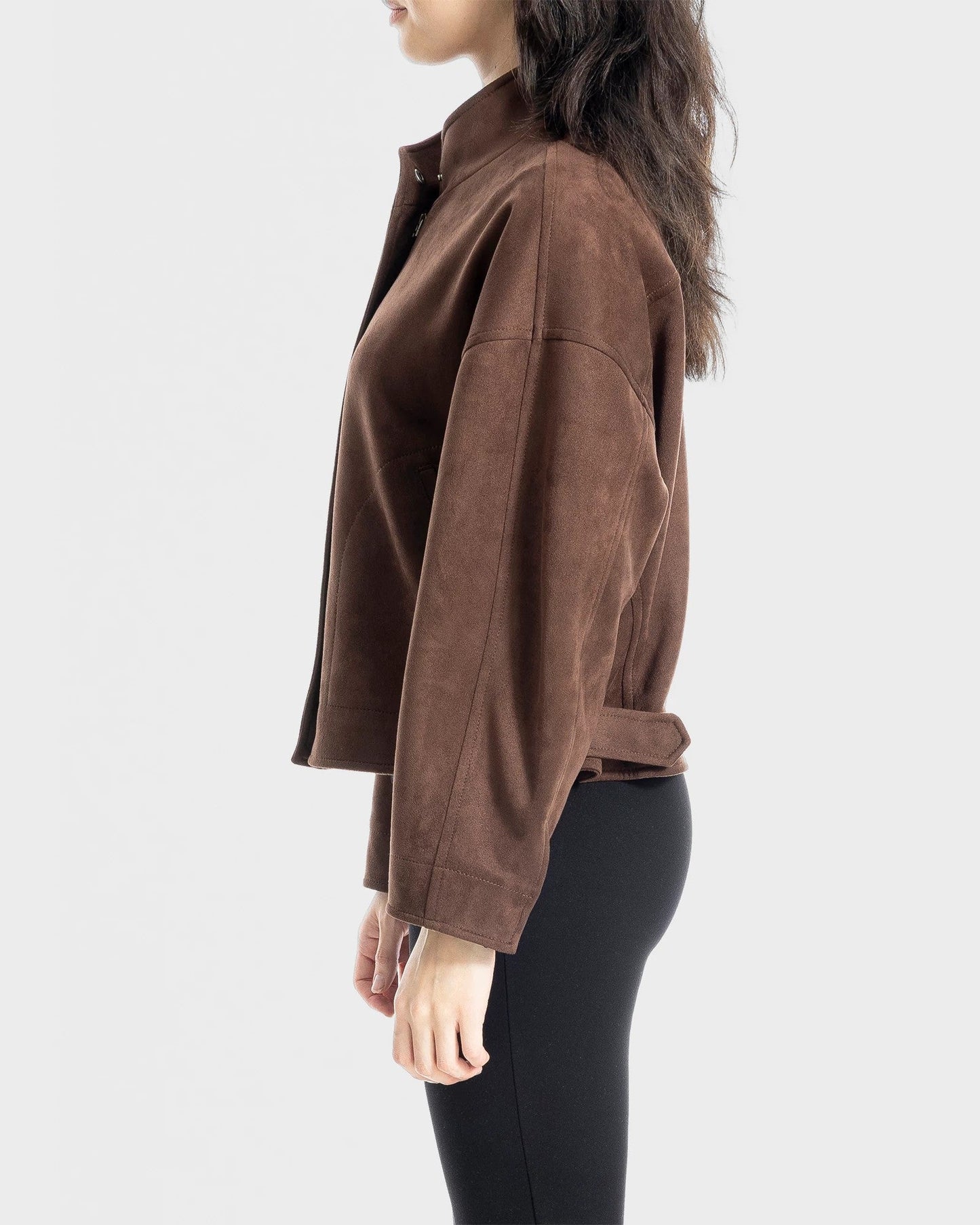 Vegan Suede Jacket
