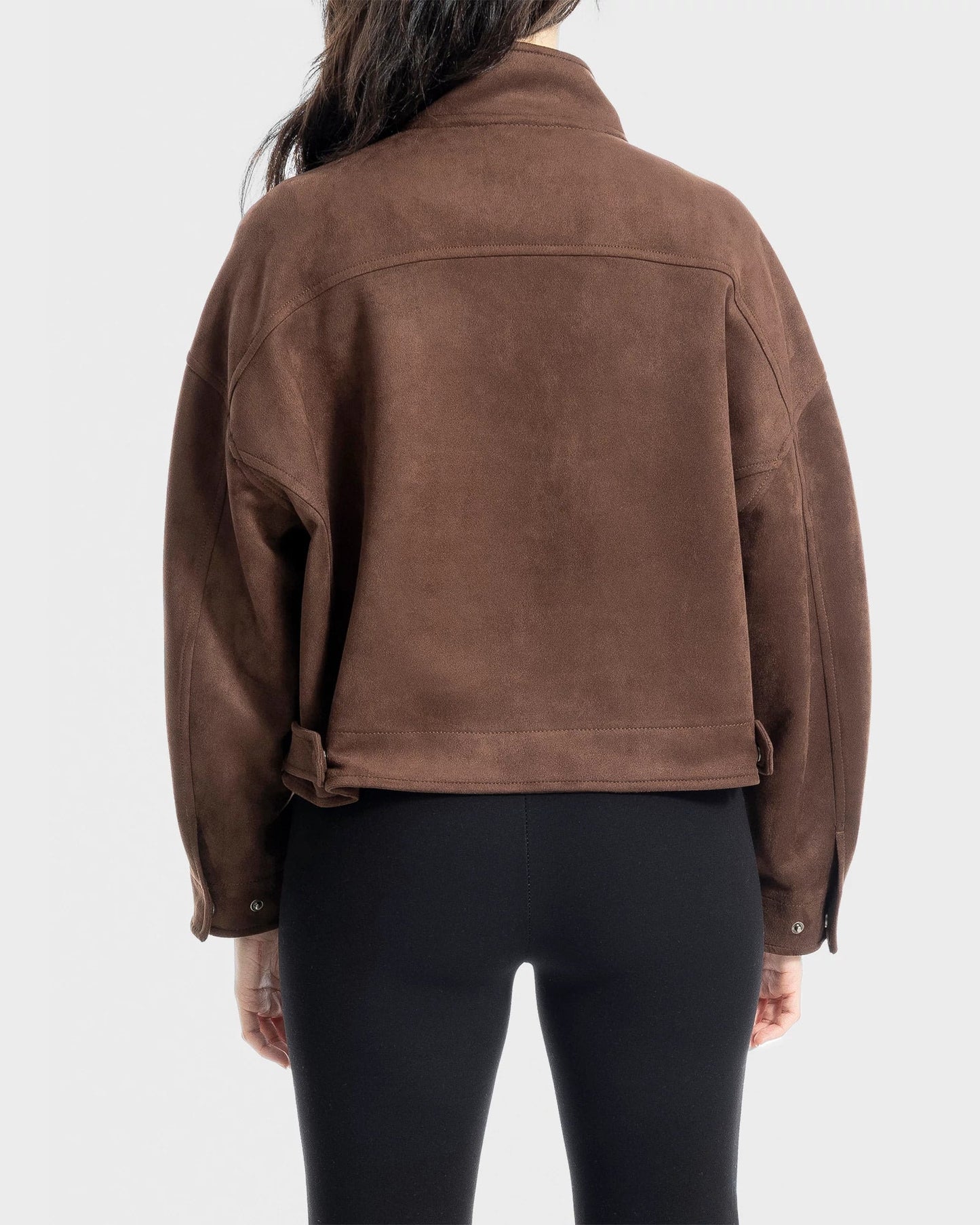 Vegan Suede Jacket