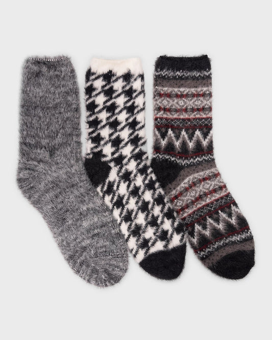 Fuzzy Sock 3 Pack