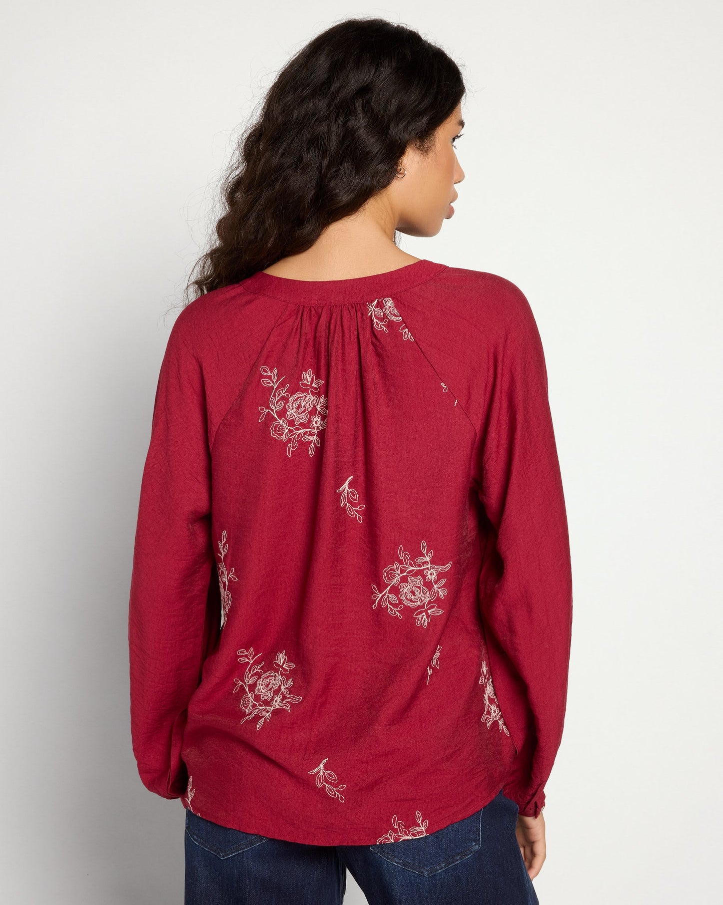 Embroidered Woven Blouse