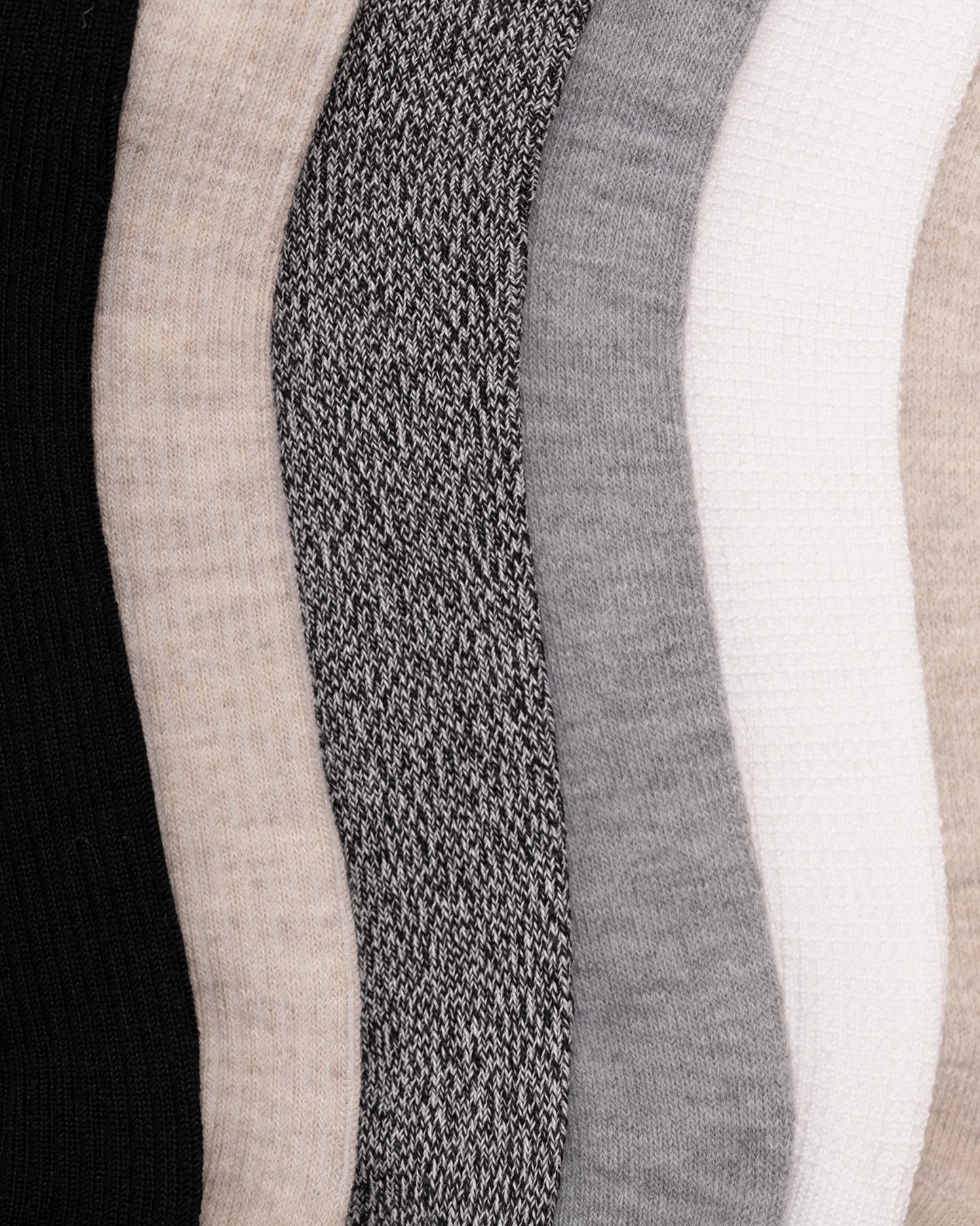 4.5" Whisper Soft Crew Sock 6 Pack