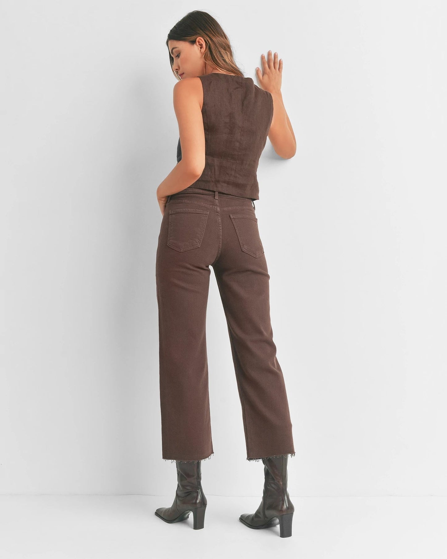 High Rise Utility Jeans