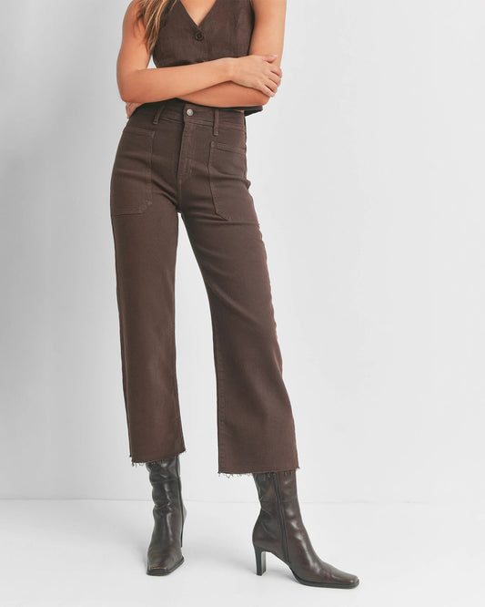 High Rise Utility Jeans