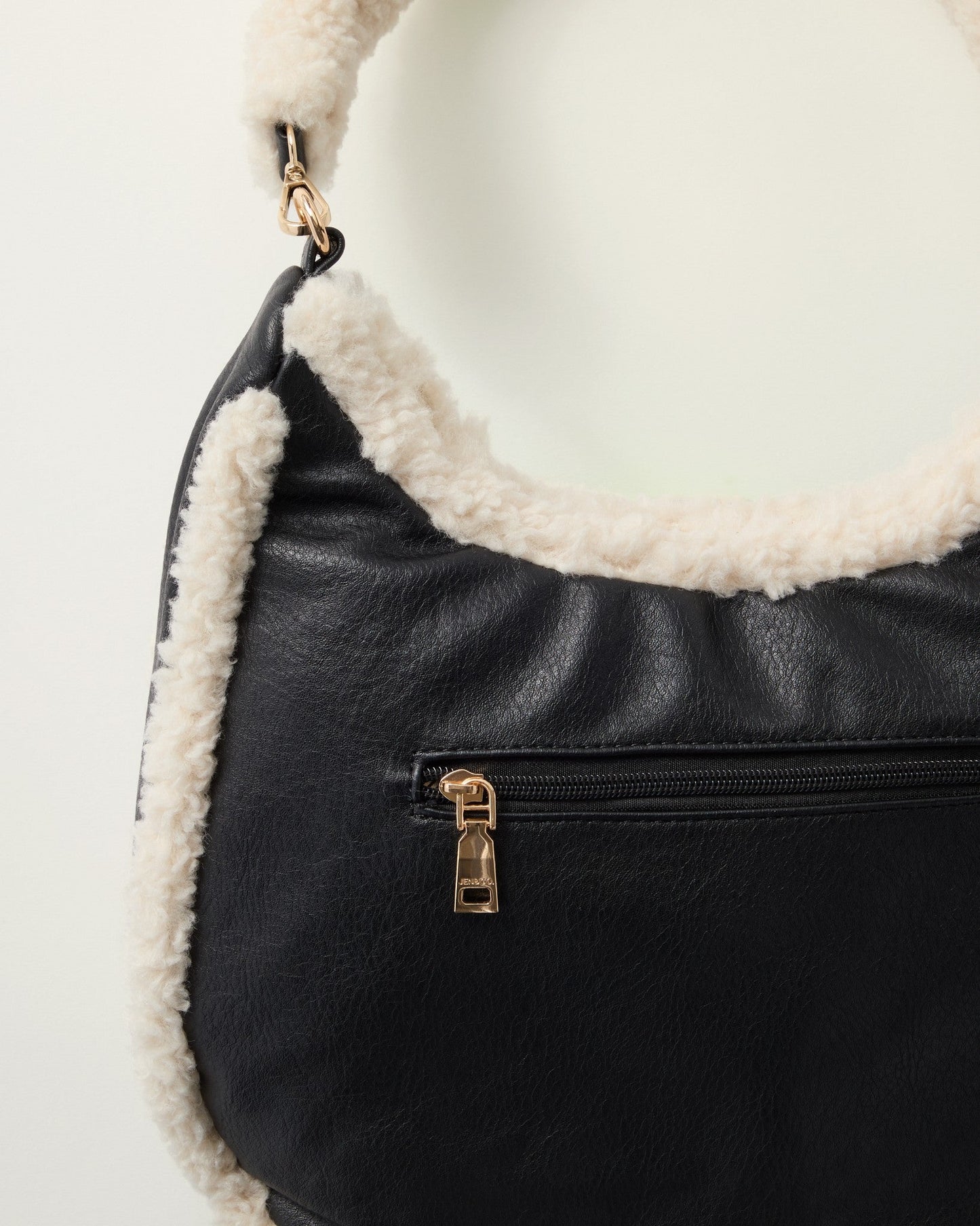 Reece Sherpa Trim Satchel