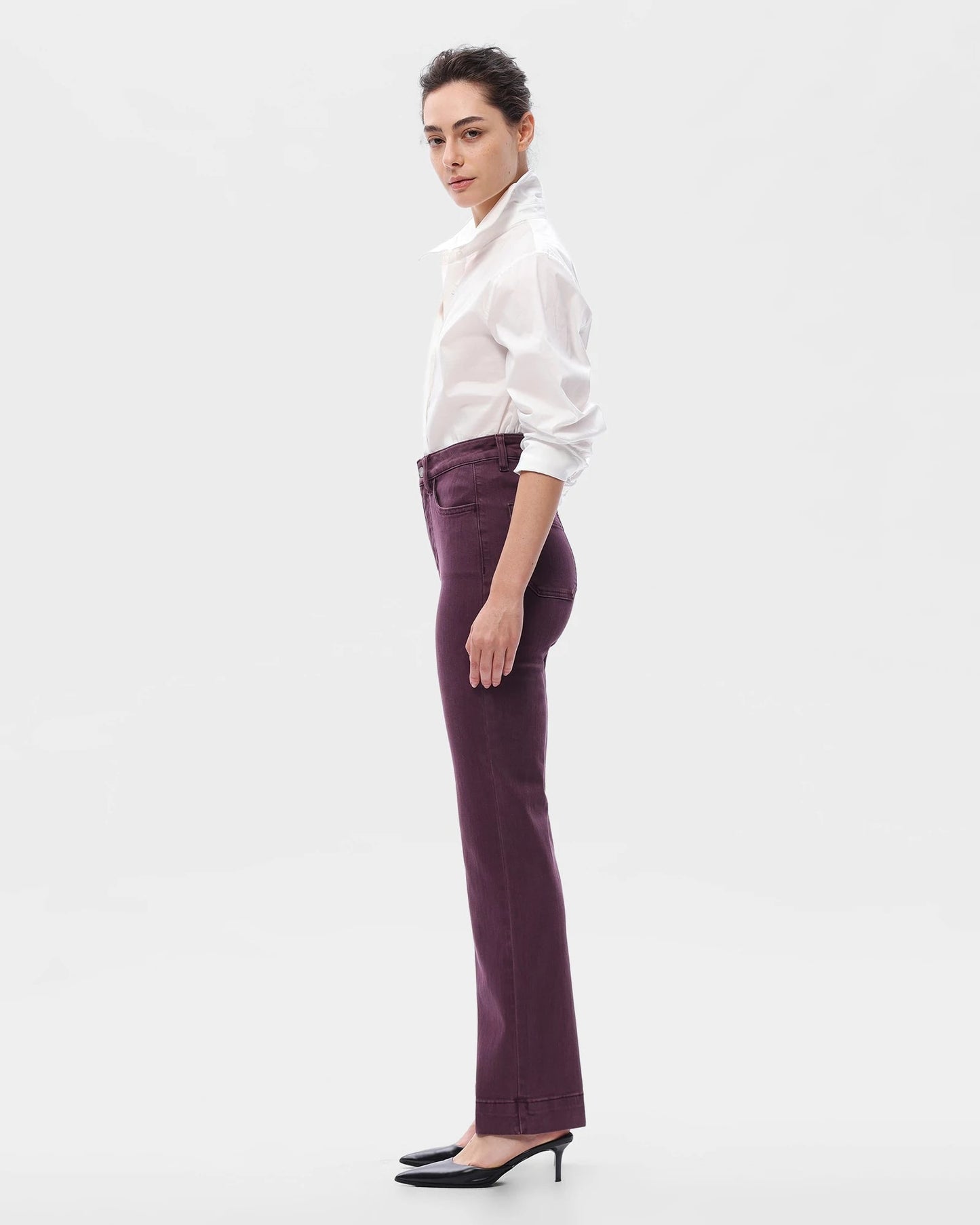 High Rise Bootcut Jeans