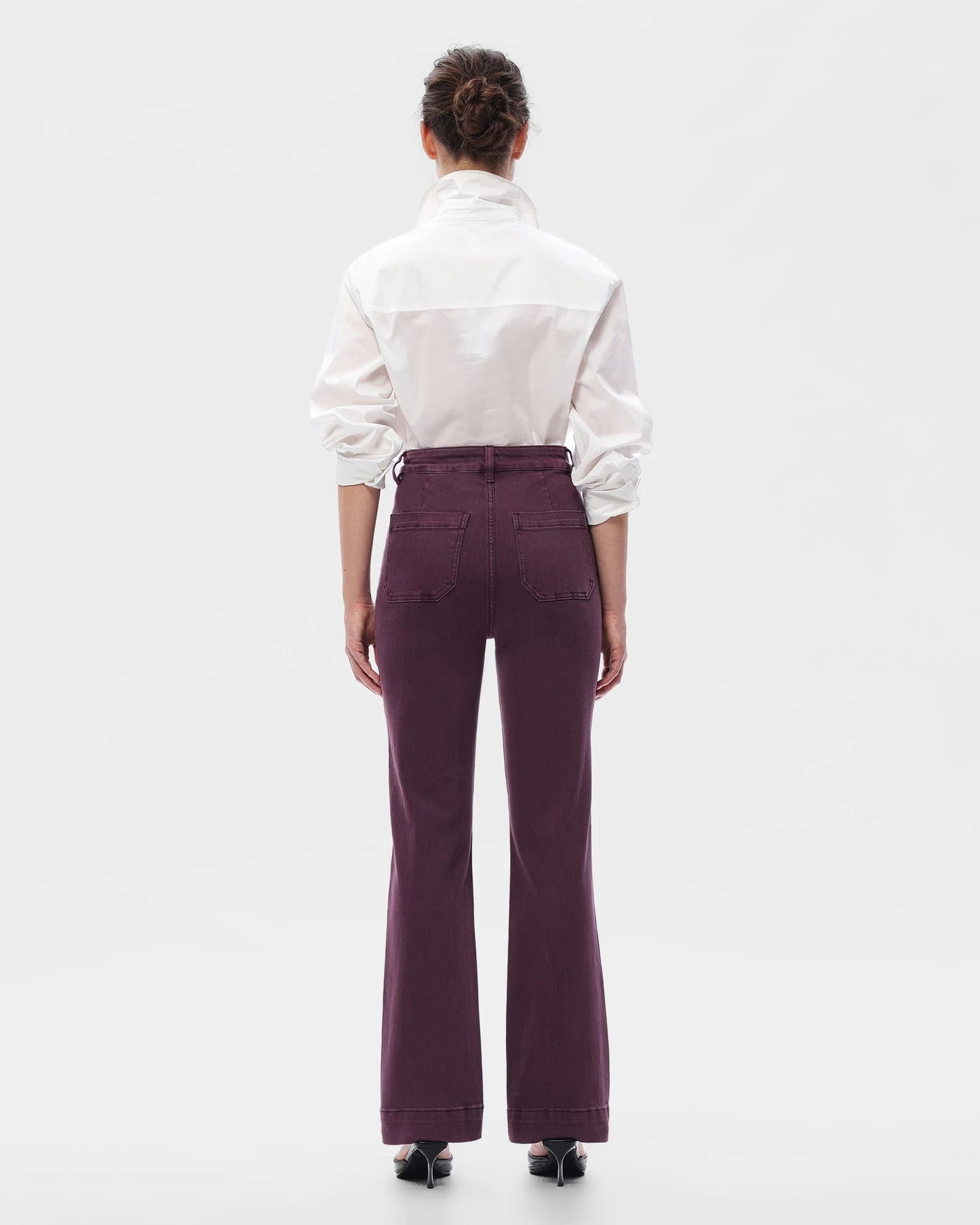 High Rise Bootcut Jeans