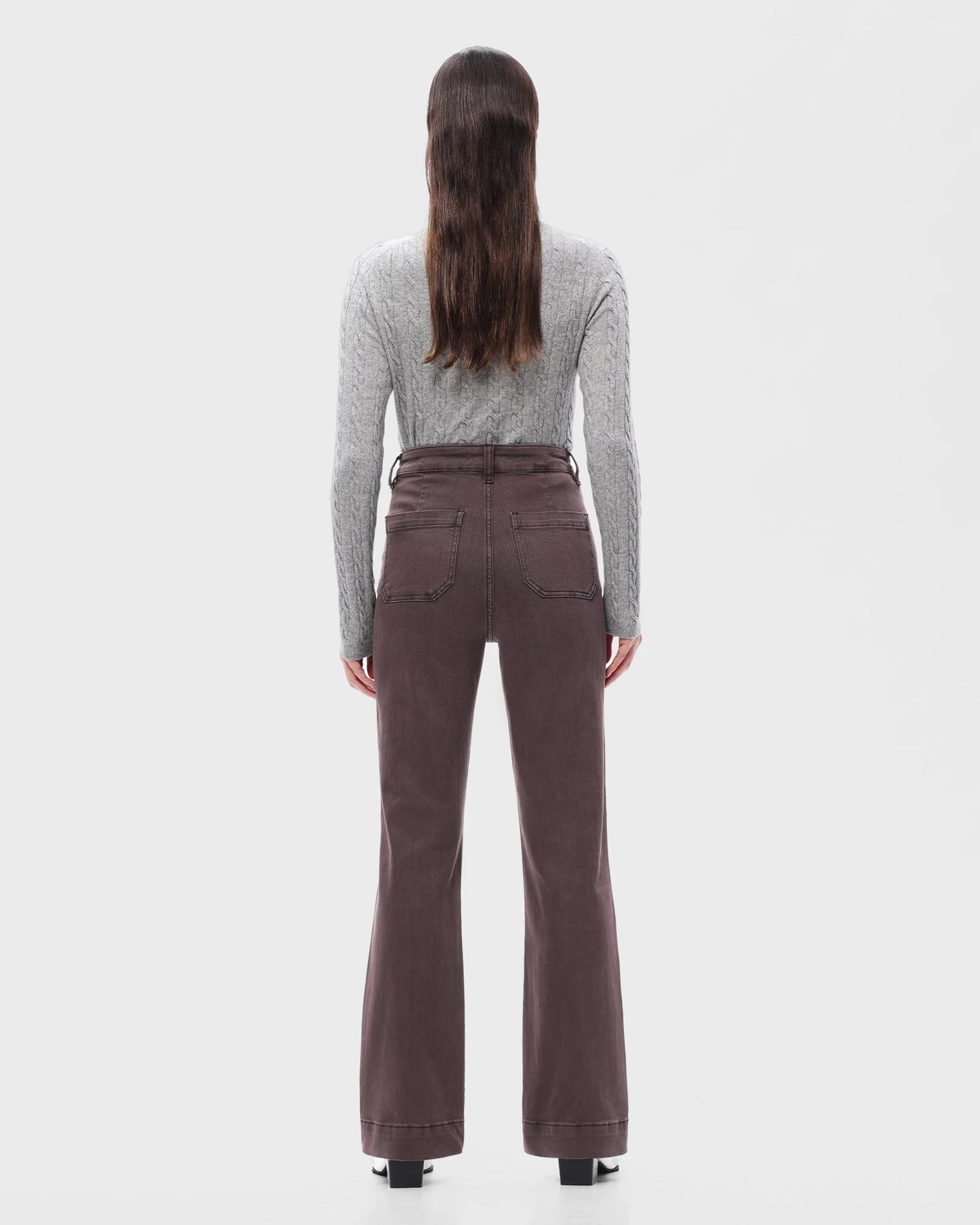 High Rise Bootcut Jeans