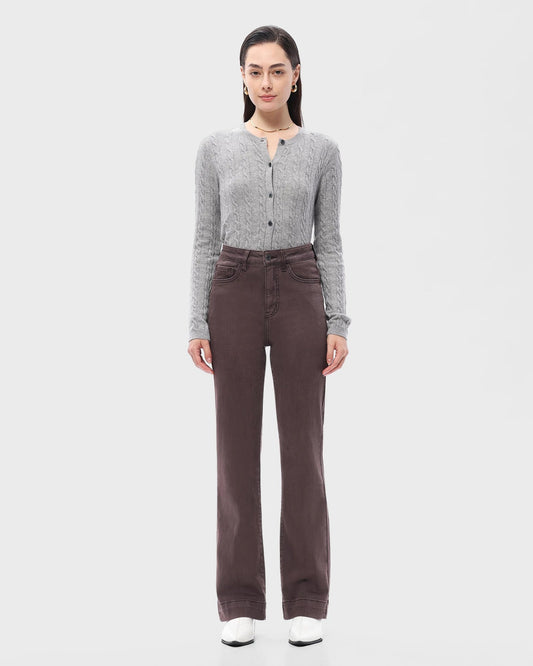 High Rise Bootcut Jeans