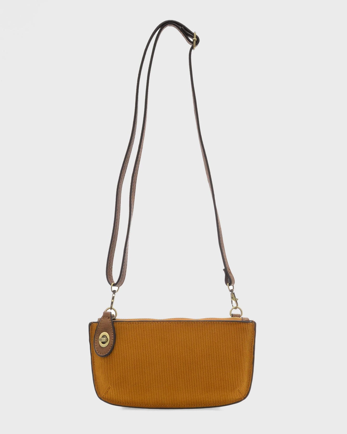 Corduroy Mini Crossbody Wristlet