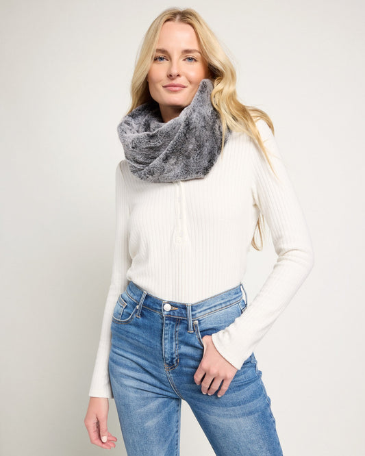 Frosty Faux Fur Loop