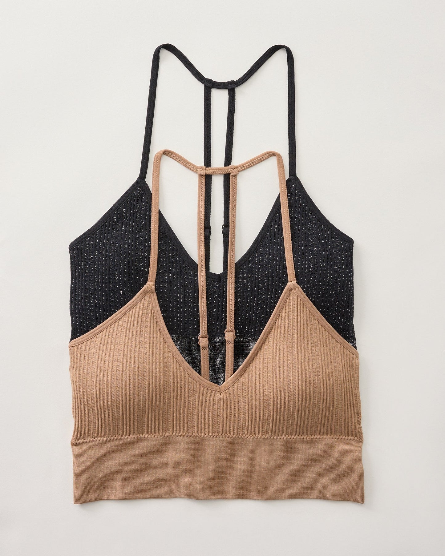 Lurex Seamless Bralette 2 Pack