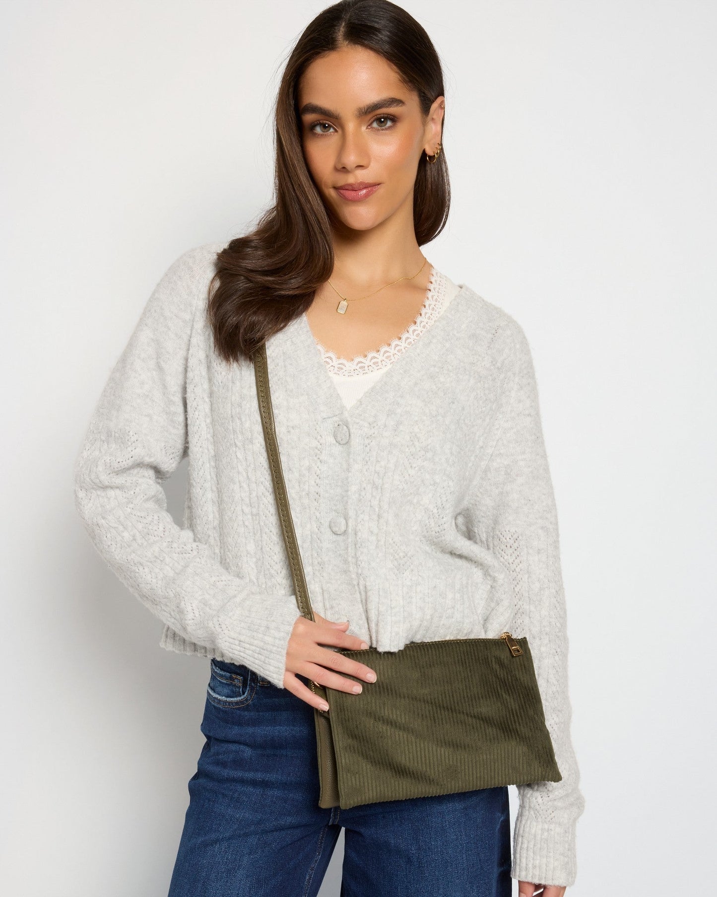 Izzy Corduroy Crossbody