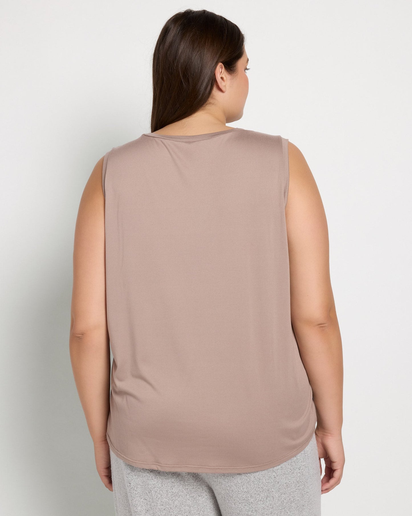 Plus Size Midnight Blooming Graphic Tank