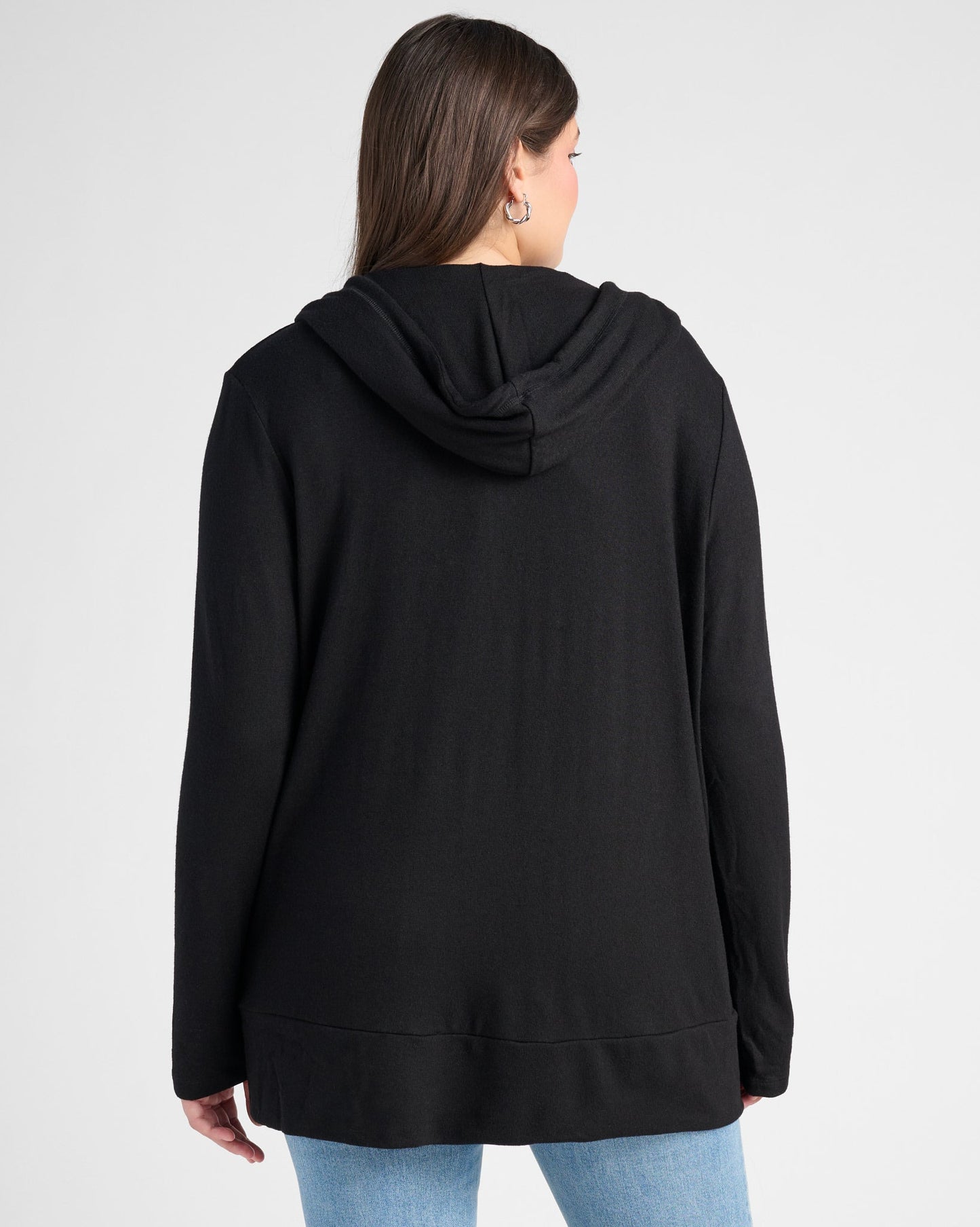 Plus Size Laguna Hooded Cardigan