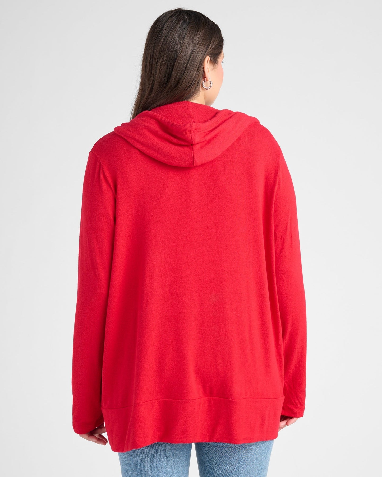 Plus Size Laguna Hooded Cardigan