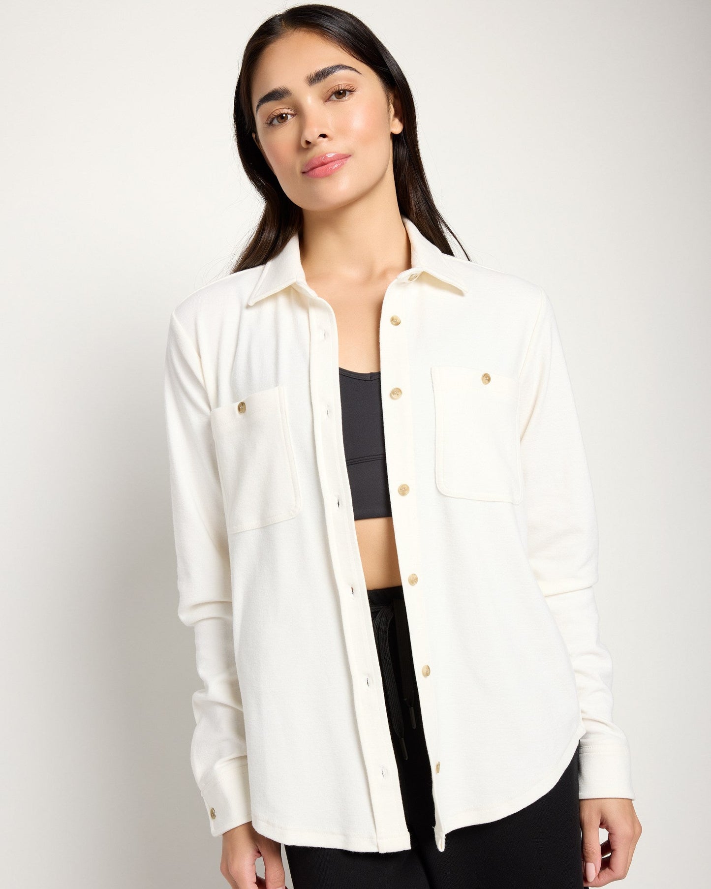 Intention Solid Knit Shirt