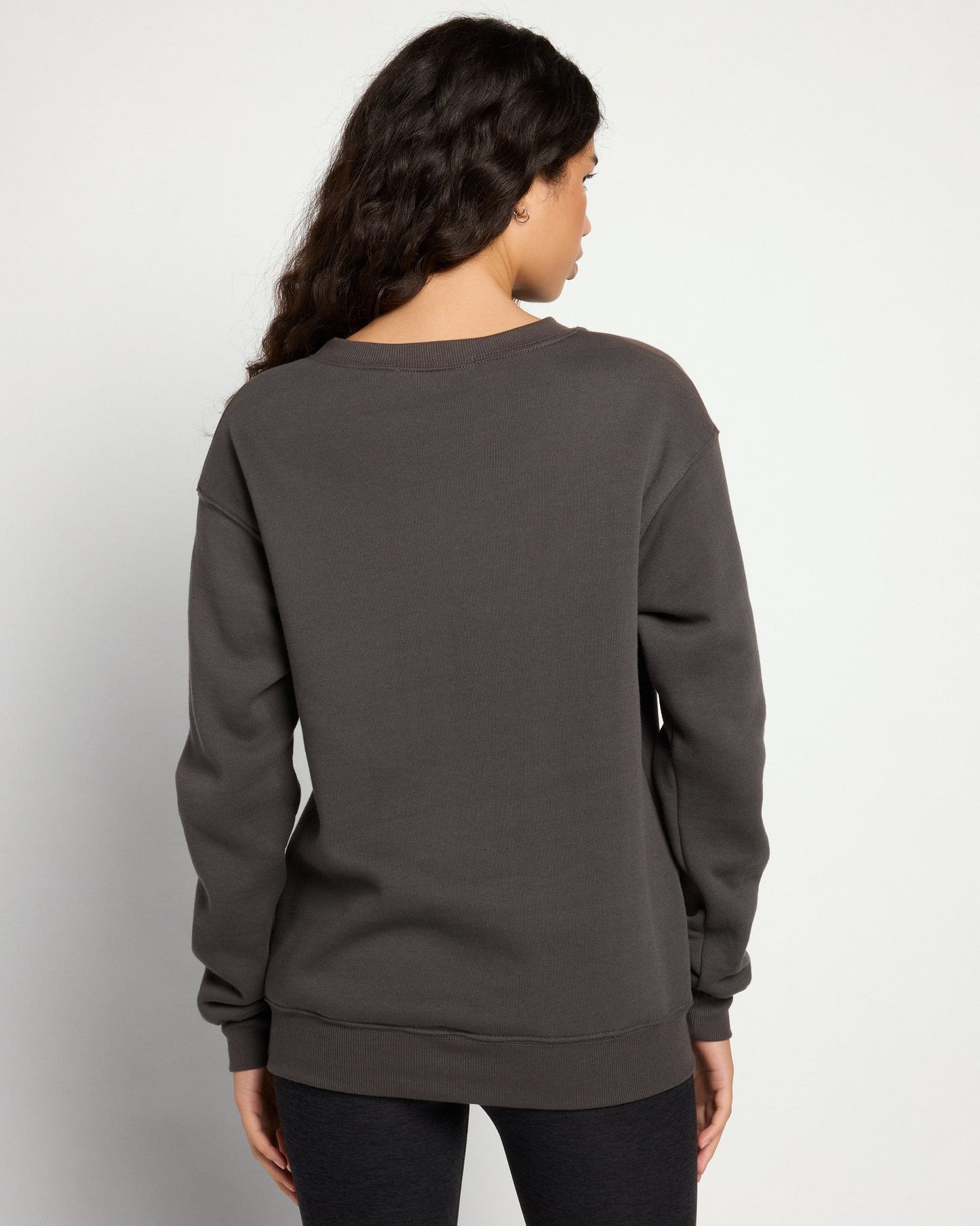 Flocked Football Sweatshirt