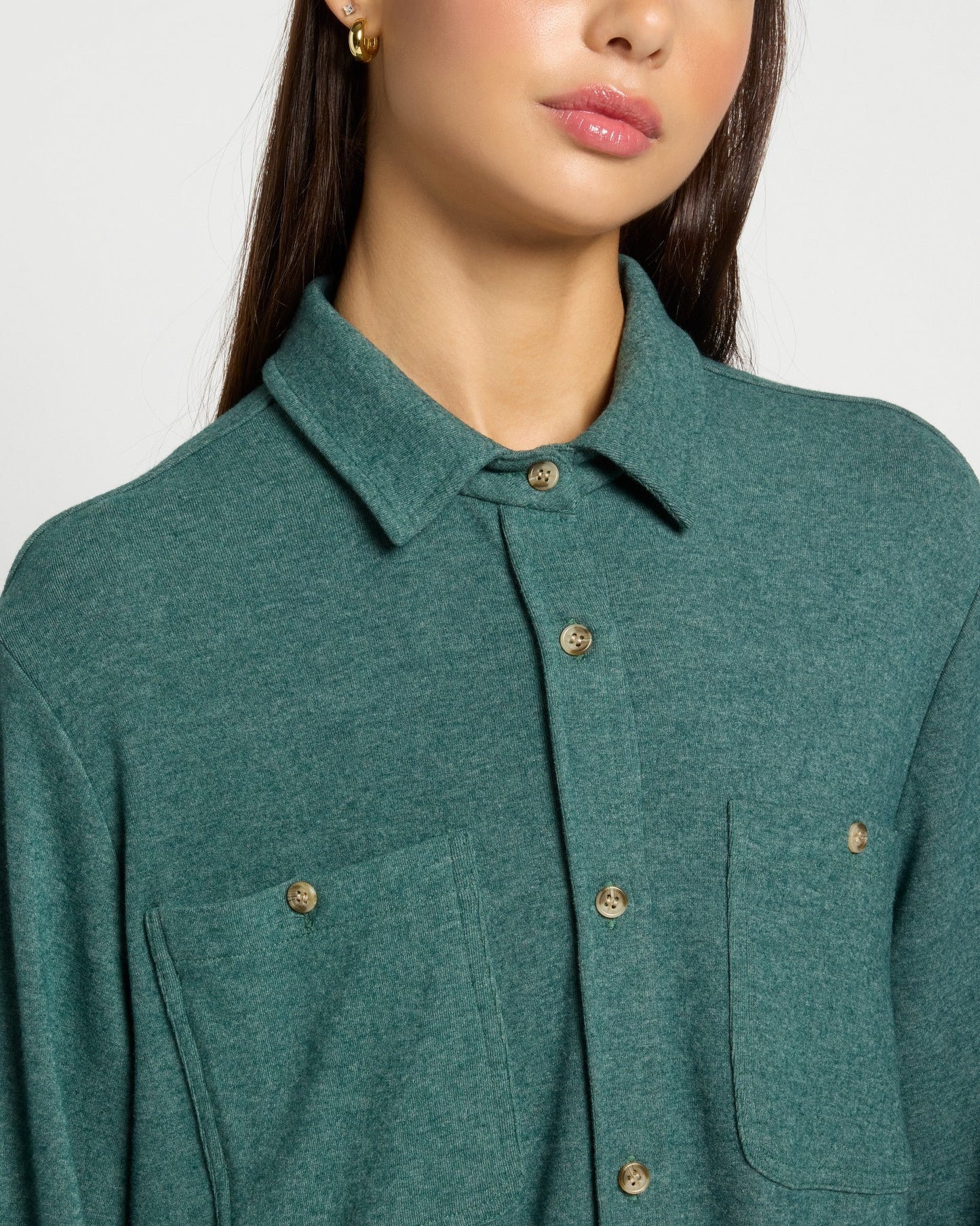 Intention Solid Knit Shirt