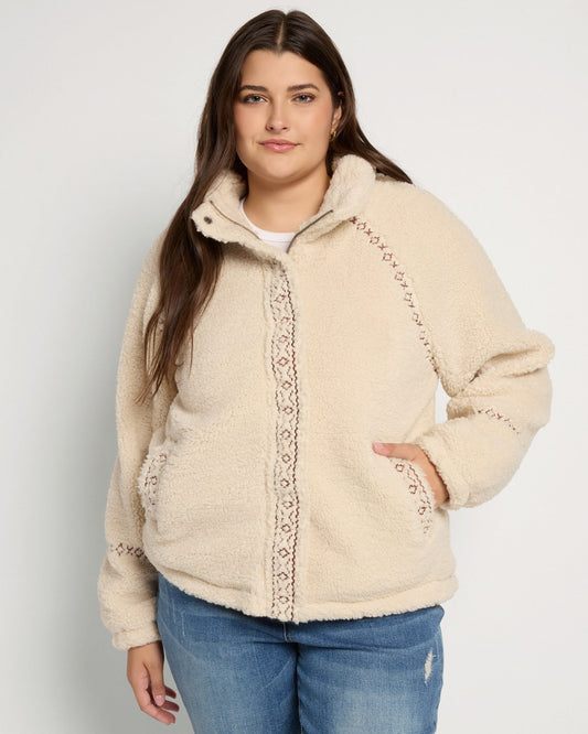 Plus Size Denver Sherpa Jacket