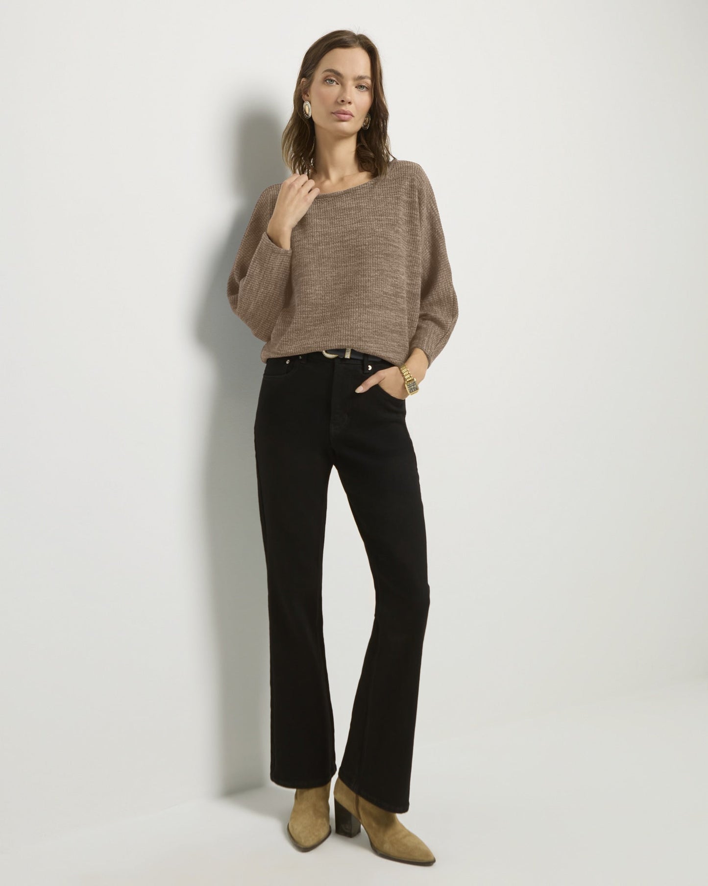 Highland Dolman Long Sleeve Top