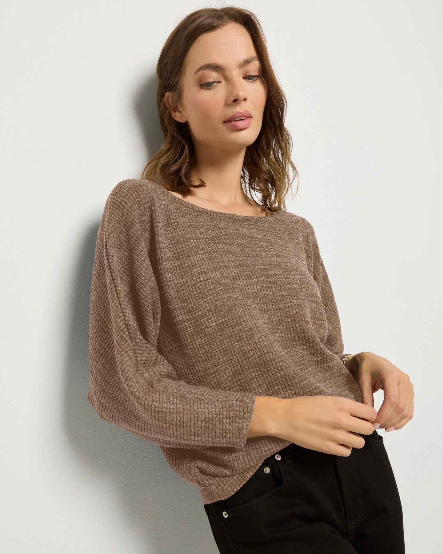 Highland Dolman Long Sleeve Top