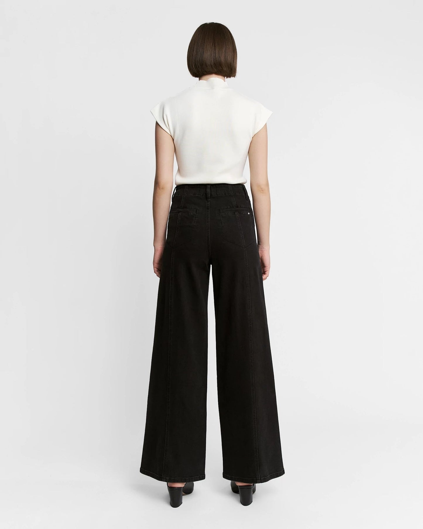 Super High Rise Seamed Trouser Jean