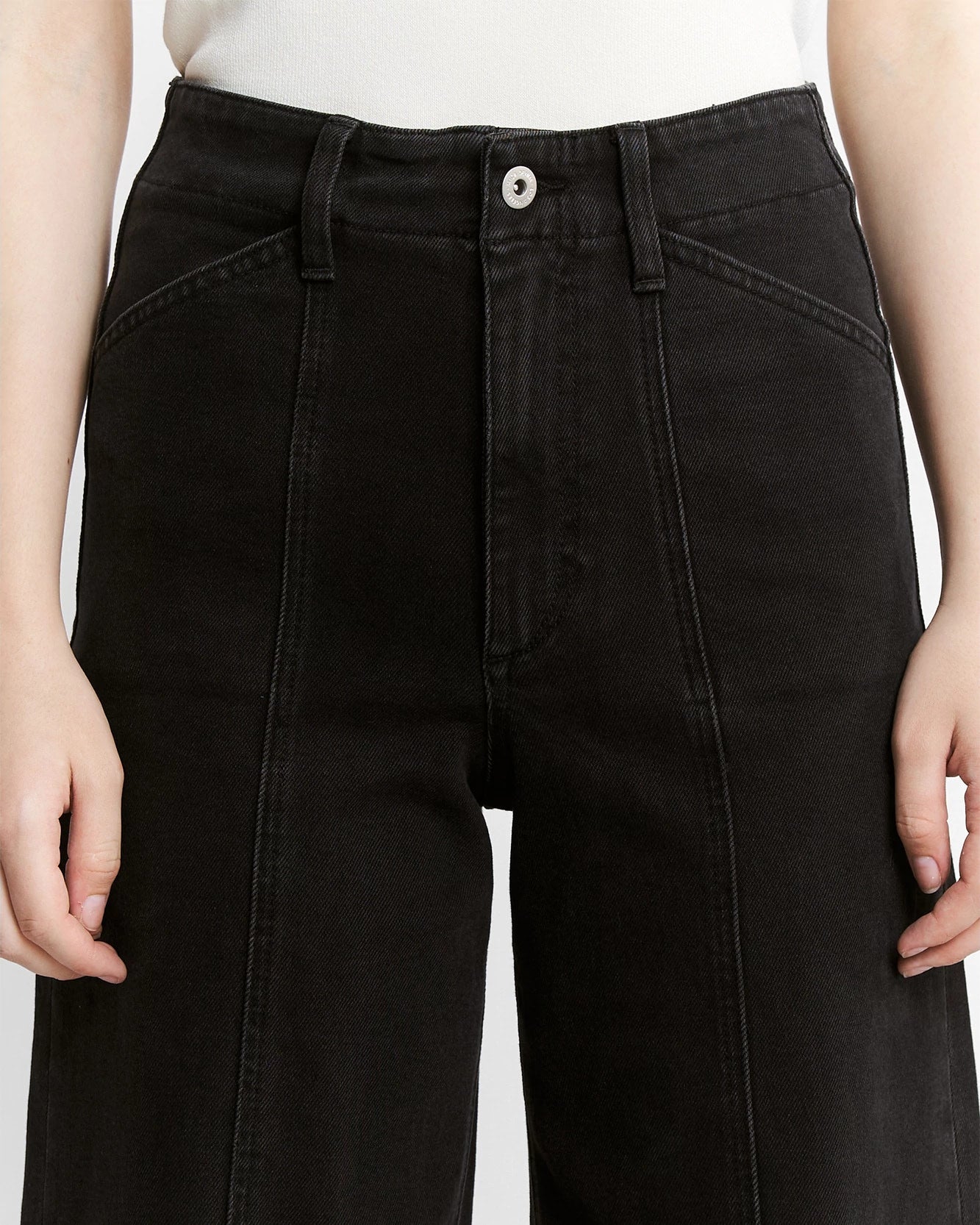 Super High Rise Seamed Trouser Jean