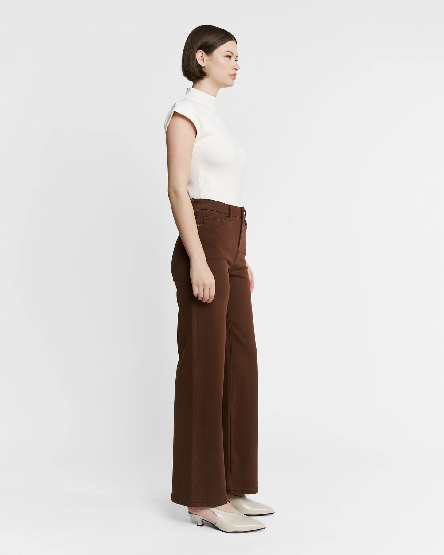 Super High Rise Wide Leg Pant