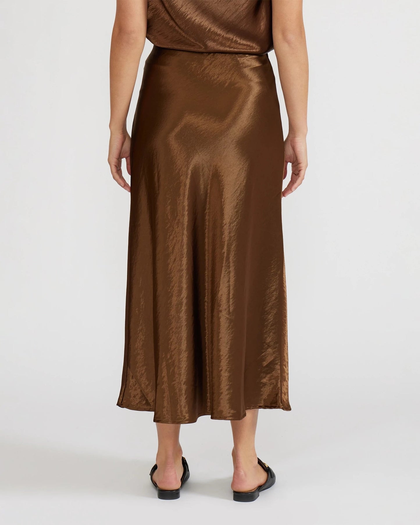 Barbara Satin Skirt