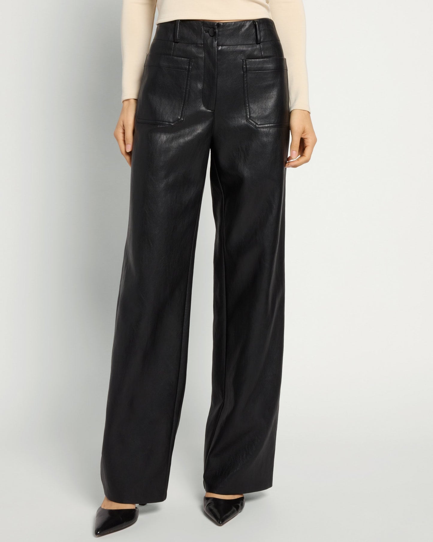 Reeve Vegan Leather Pant