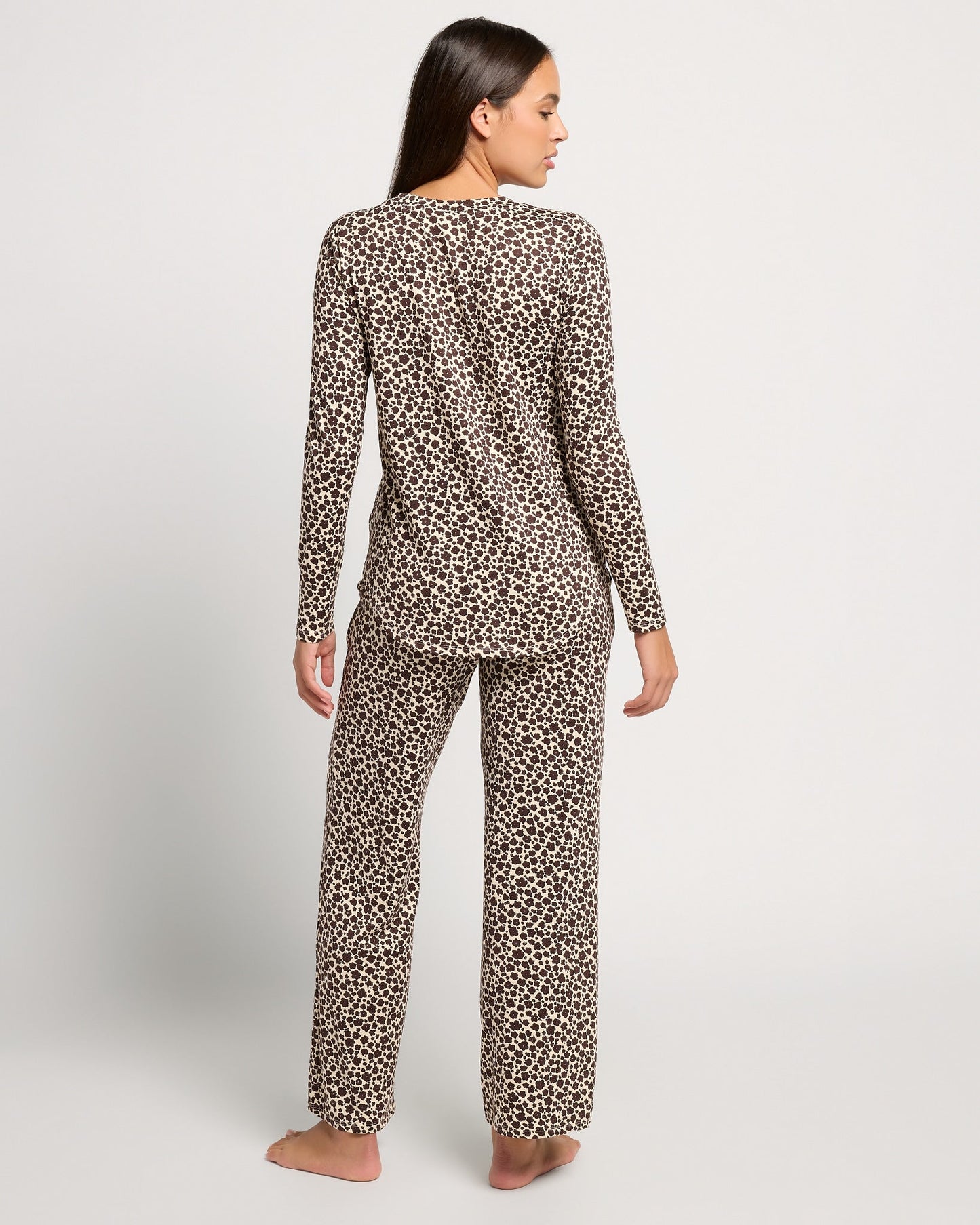Printed Butter Knit Long Sleeve Top & Pant